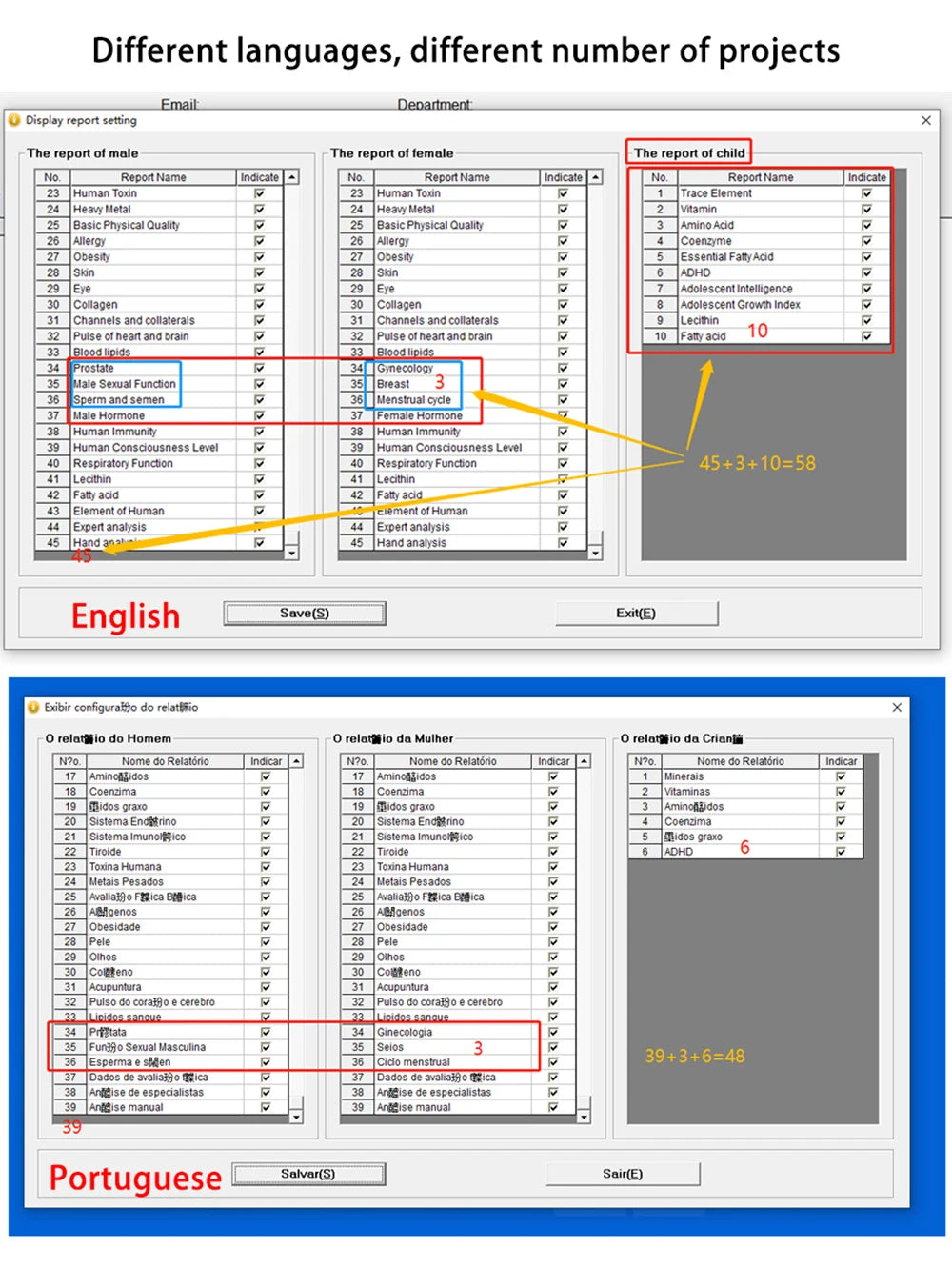 6G Quantum Resonance Magnetic Analyzer Health Analyzer Health Diagnosis Machine Multiple Languages