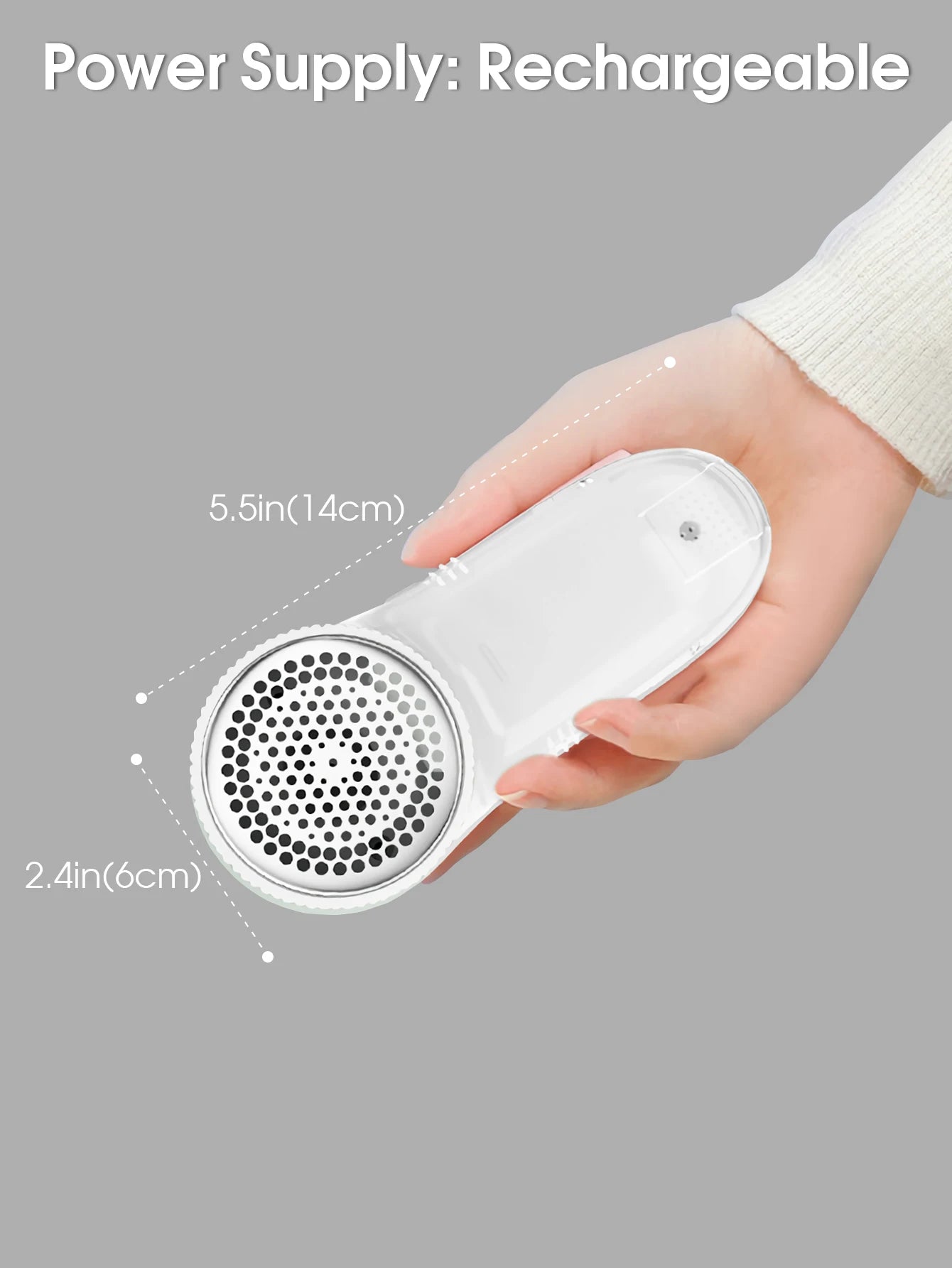 Electric Lint Remover For Clothes Fuzz Pellet Sweater Fabric Hair Ball Trimmer Portable Rechargeable Detachable Cleaning