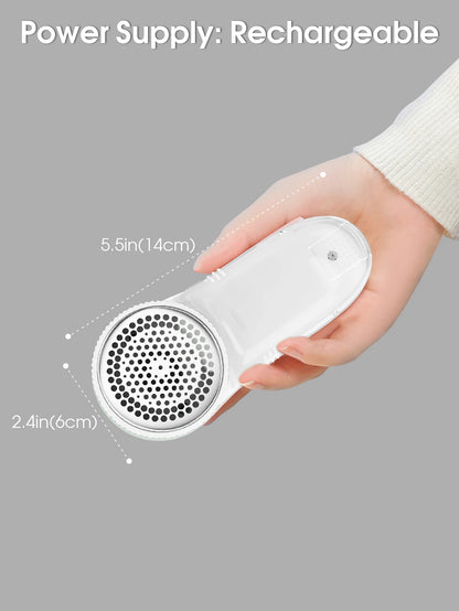 Electric Lint Remover For Clothes Fuzz Pellet Sweater Fabric Hair Ball Trimmer Portable Rechargeable Detachable Cleaning