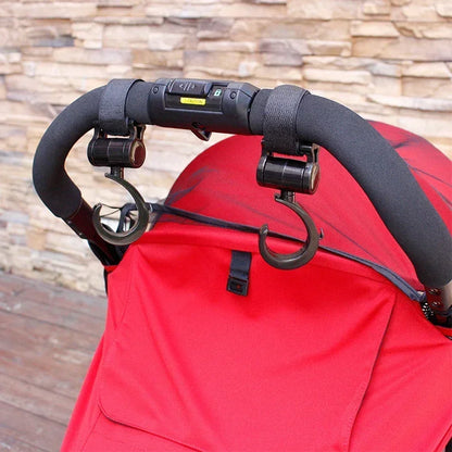 Baby Stroller Hook Diaper Bag Baby Organizer Bag Hanger Stroller Accessories Shopping Props Portable Multi-Purpose Stroller Hook