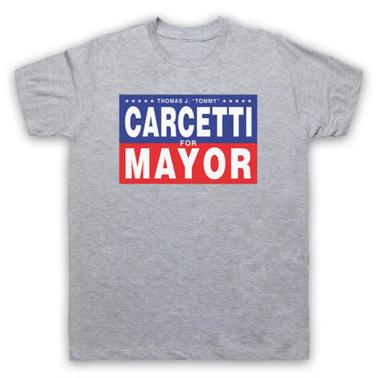 2025 T-shirts Are Selling Well in Summer THE WIRE TV SHOW INSPIRED CARCETTI FOR MAYOR T-shirt Women Men Fashion Oversized Tops