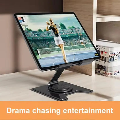 Tablet Holder Rotatable Hollow Tablet Stand Laptop Holder Tablet Mount Tablets Mount Bracket Stable & Foldable For Offices