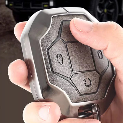 For Jetour T2 Traveler Key Bag Fashion Design Accessories Leather Zinc Alloy Key Case Cover Car Accessories