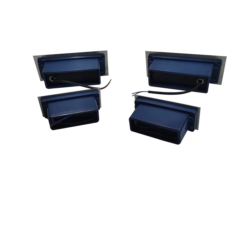 LED Deck Step Light 15Leds Underground Lamp Recessed Stair Paitio ground Spot Light Floor Garden Landscape Wall Outdoor Lighting