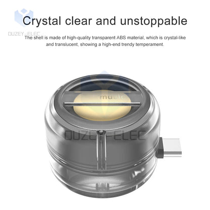 Mini Speaker-Mobile Phone Speakers In-line MP3 Speaker Amplifier External High Quality Sound Wired Audio Amplifier Portable