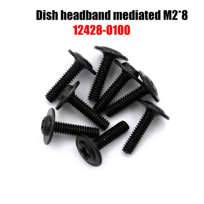 12428 Original Parts 0090-0129 Wltoys 12427 12423 RC Car Spare Part Bearing/Screw/Differential/Servo/Nut/Motor/USB Charger/Light