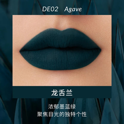 Kaleidos Lipstick Lip Cream Matte Velvet Nude Colours Lip Mud Waterproof Lip Gloss Long Lasting Lip Stain