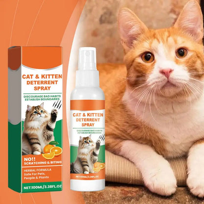 2PCS Cat Repellent Spray Keep Pets Away From Anti-scratching And Anti-chewing Household Spray Pet Accessories 100ML