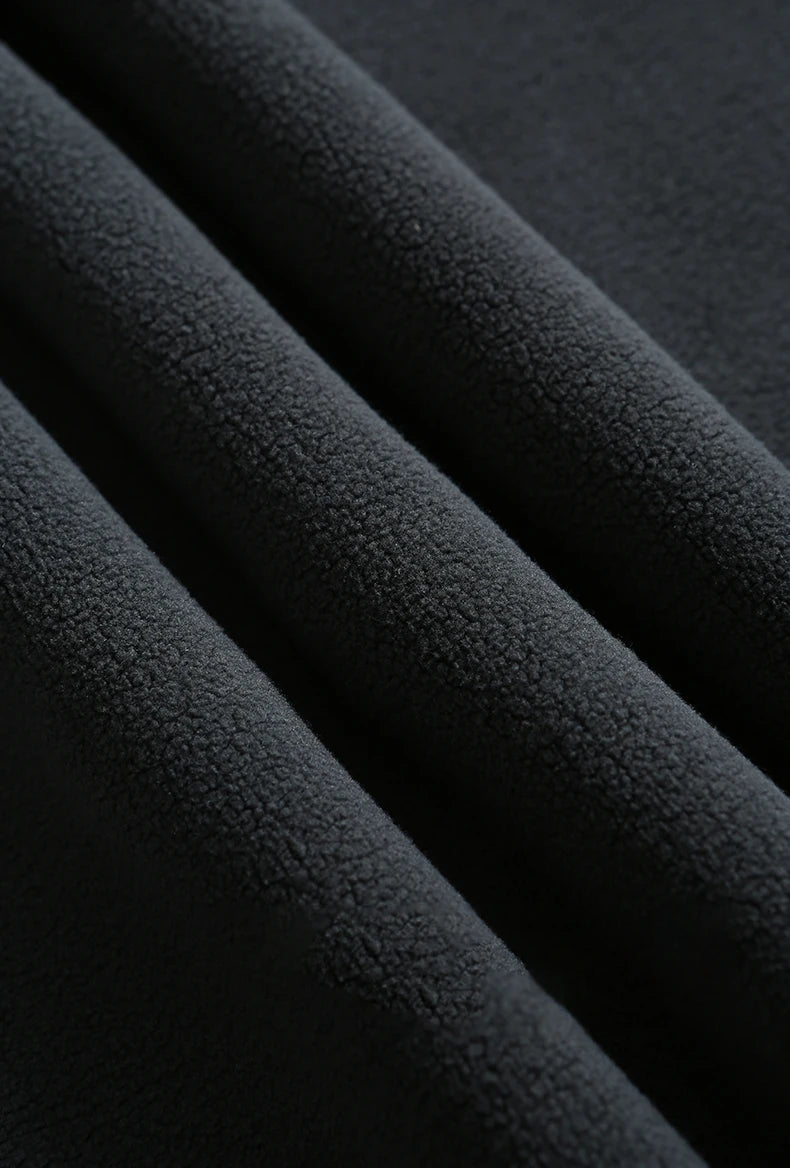 INFLATION Winter Thick Fleece Straight Leg Pants Unisex Matching Velvet Warm Sweatpant Mens Trousers