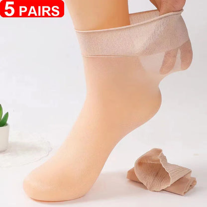Women's 5 Pairs Quality Cotton Diabetic Middle Socks Comfortable Loose Mouth  Plus Size48,49,50 Older Men's Diabetic Socks Meias