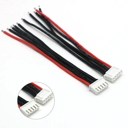 5pcs/lot 1S 2S 3S 4S 5S 6S Lipo Battery Balance Charger Cable IMAX B6 Connector Plug Wire Wholesale