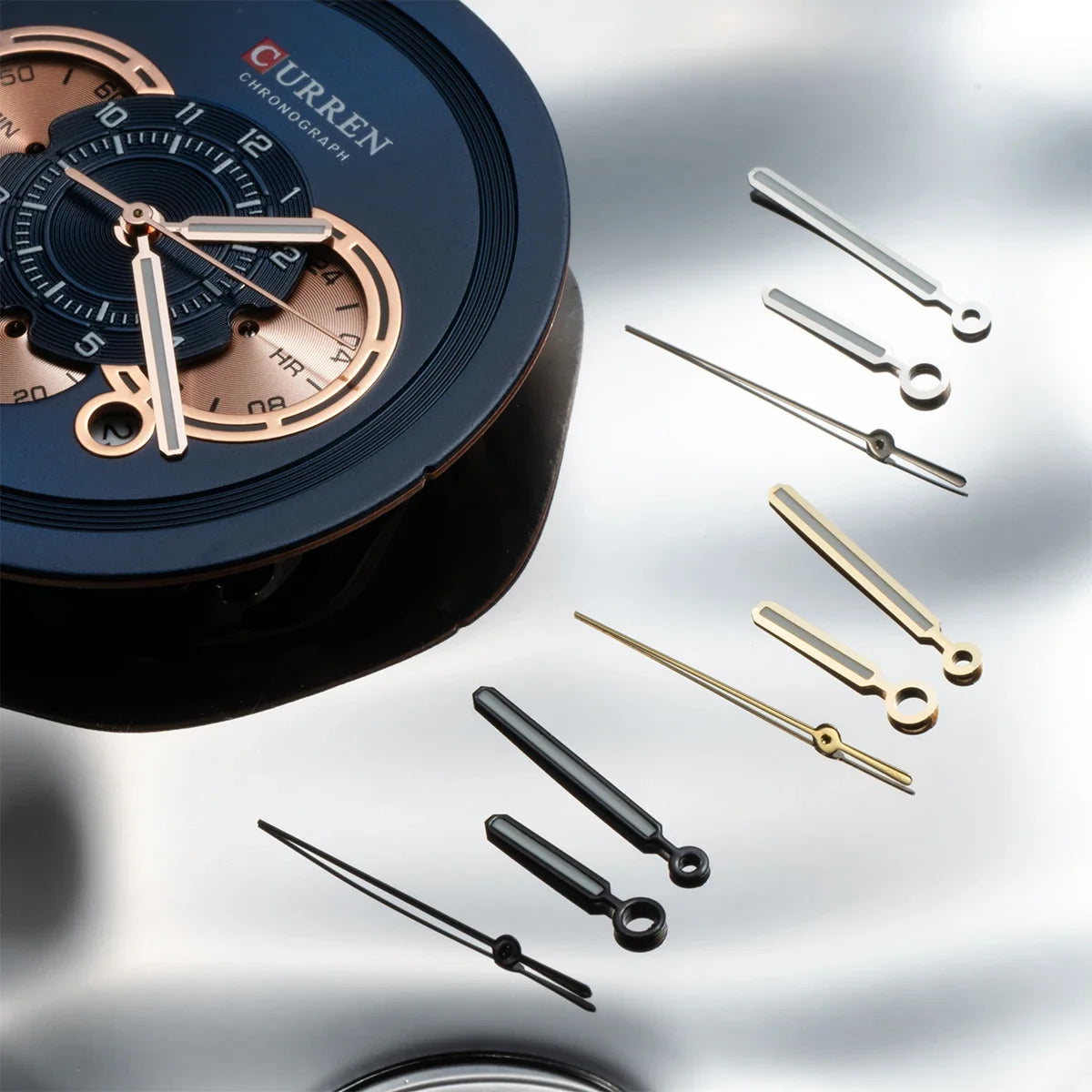 9.5*14*14.5mm NH35 Watch Hand Set for Seiko Nautilus NH35 Movement Watch Needle Hands Green Lume Silver Gold Accessories