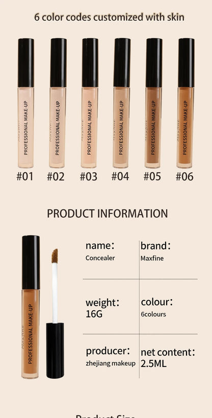 6-color Flawless Foundation, Improving Uneven Skin Tone, Light, Medium Coverage, Semi-matte, Vegan.