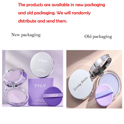 1PC Candy Bella Violet Cream To Powder Skin-friendly Skin Natural Face Long Lasting Oil-controlling Contouring Powder Cosmetics