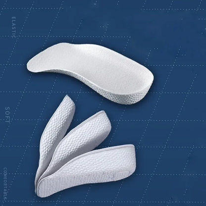 1 Pair Breathable Half Insole Heighten Heel Insert Sport Shoes Pad Cushion Unisex Height Increase Insoles Shoe Insoles 1.5-3.5cm