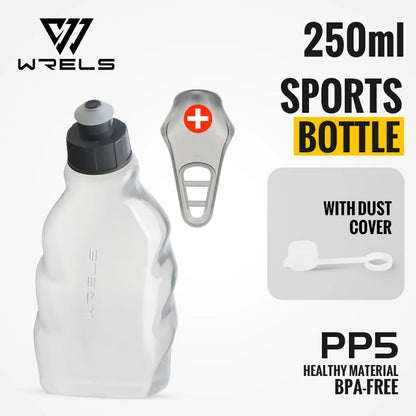 WRELS Handheld Hydration Sports Water Bottles BPA-Free Water Bottles for the Running Hydration Belt for Marathon Hiking Cycling