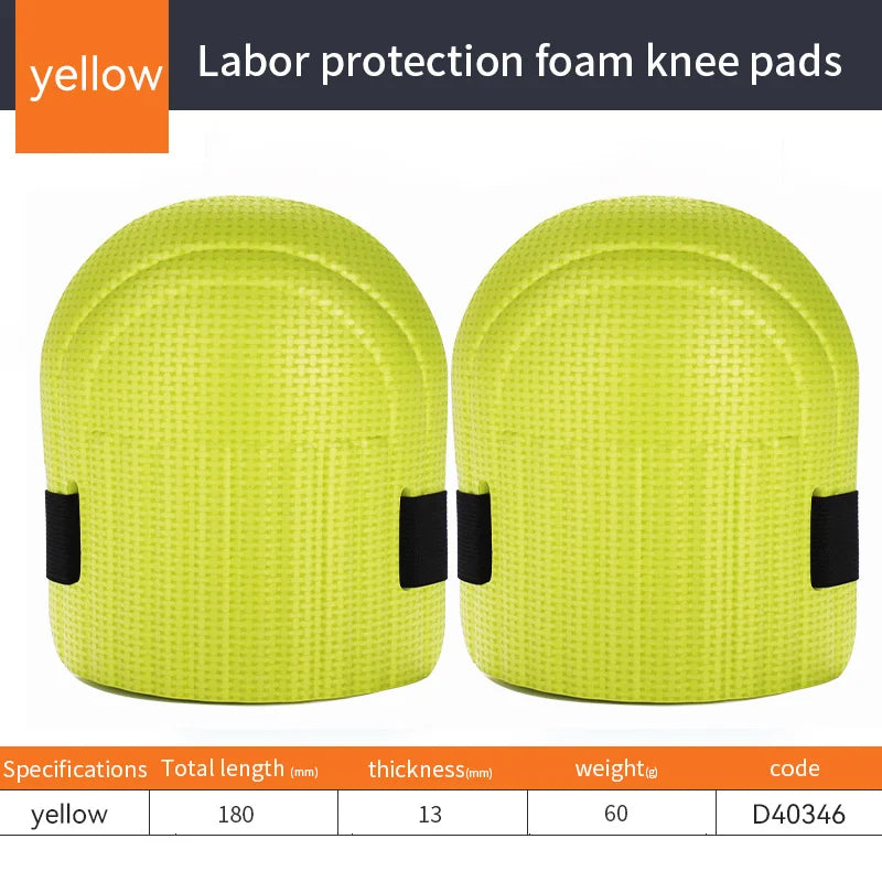 NEW Knee Protection Pad Tile Mud Workers Knee Waterproof Thicken Memory Foam, Bounce Back Function