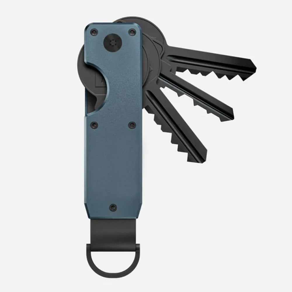 Innovative Metal Key Organizer with Screwdriver Minimalist Key Case Holder Holds 2-6 Keys Keys Bag for Keys Less Than 6.2cm