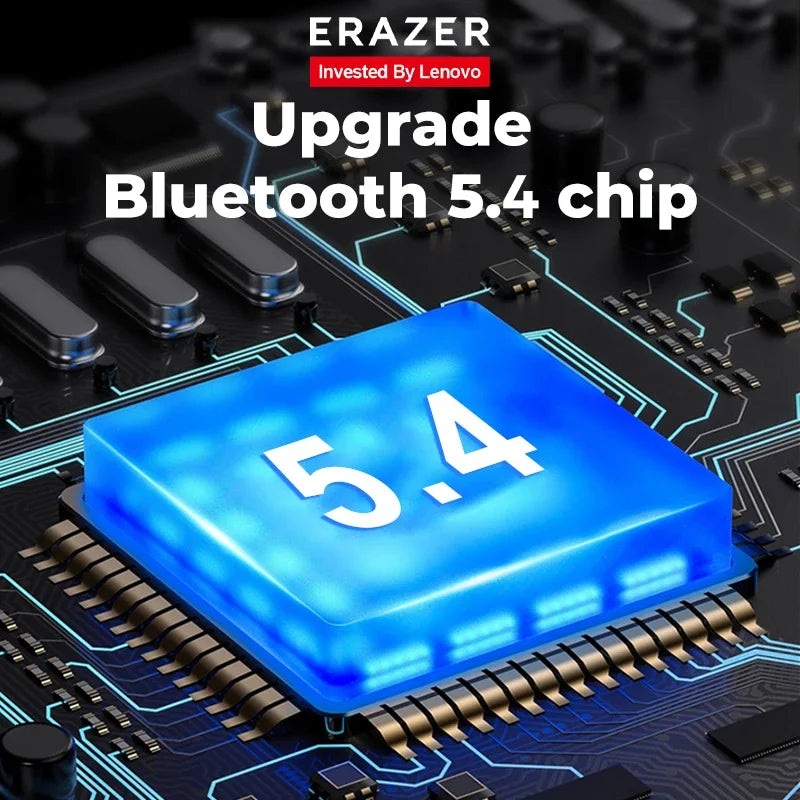 Lenovo ERAZER XT86 Gaming Earphones Bluetooth 5.4 Wireless Earphones Stereo Earphones with Microphone Low Latency GM2 Earphones