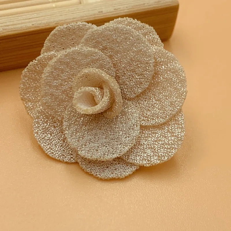 2.5CM Small Flower Clothing Headwear Accessories Three-dimensional Flower Handmade DIY Hair Accessories Accessories