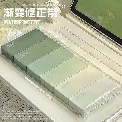 6 Pcs Correction Tape School Supplies Stuff Whiteout Portable Students Study Tools Writing Tapes Kids Tipex