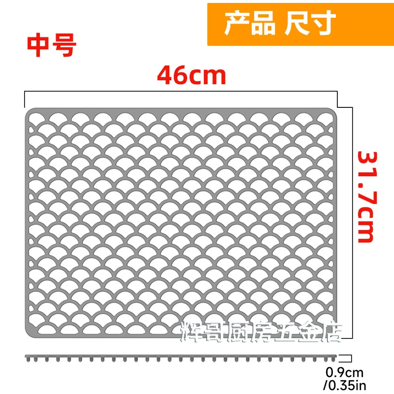 Sink Protectors for Kitchen Sink, Protect Sink from Stains, Damage, Scratches, Dishwasher Safe Sink Grid, Sink Mat, for Kitchen