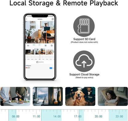Smart Home 2.4G E27 Bulb Wifi Surveillance Camera 1080P HD Night Security Video Surveillance Supprt Two Way Audio Mobile Motion