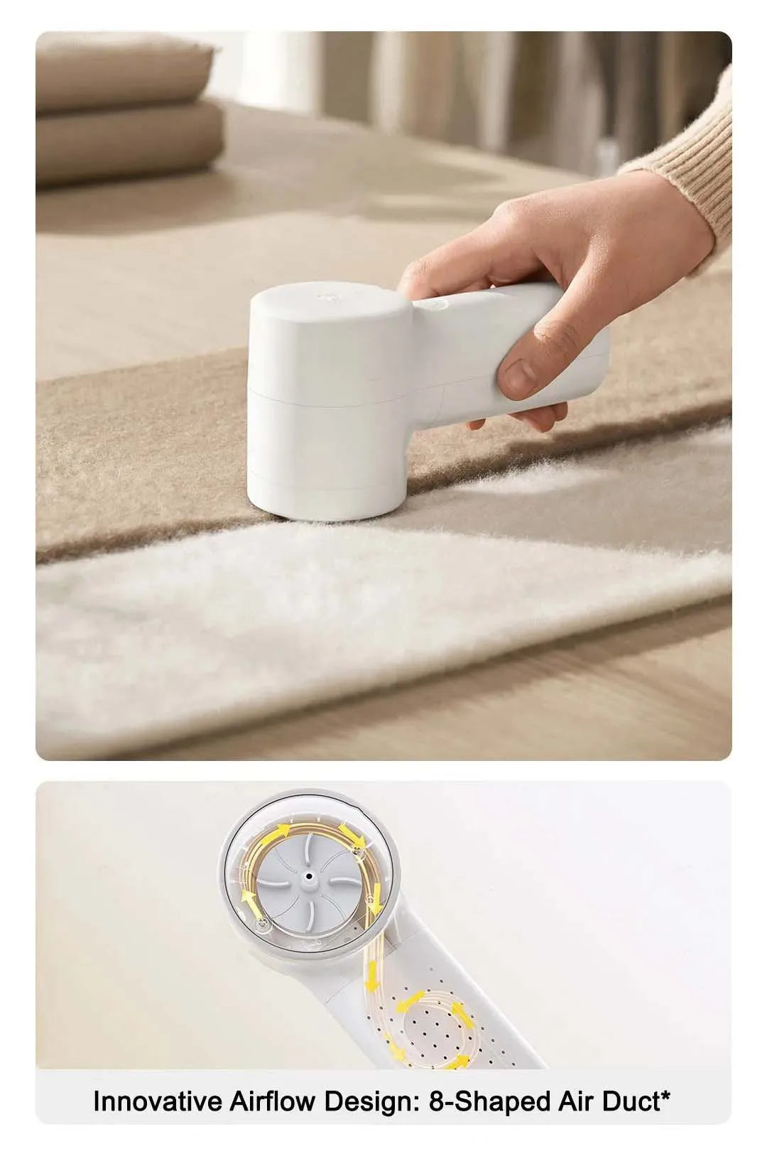 Original 2025 New XIAOMI MIJIA Lint Remover 2 Rechargable Cloth Fabric Shaver Fluff Pellet Remove Machine for Clothes Sweater