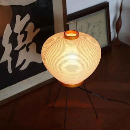 Akari Noguchi Yong Floor lamp Rice Paper Lantern Floor light for Living Room Sofa Bedroom LED Japanese Tripod Floor Lamp