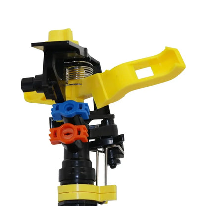 Adjustable Rocker Impact Sprinkler, 360° Rotary Watering Nozzle for Lawn, Garden, Agriculture Irrigation