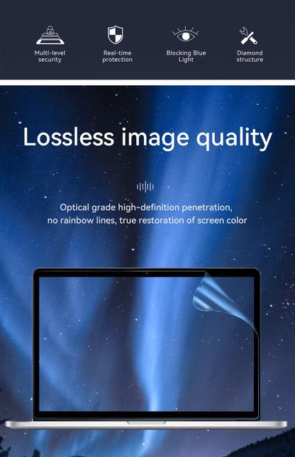 Newest Anti-blue Light Screen Protector Film for Macbook Pro 16 2023 2021 A2780 A2485 2019 A2141 Matte Anti-reflective Guard