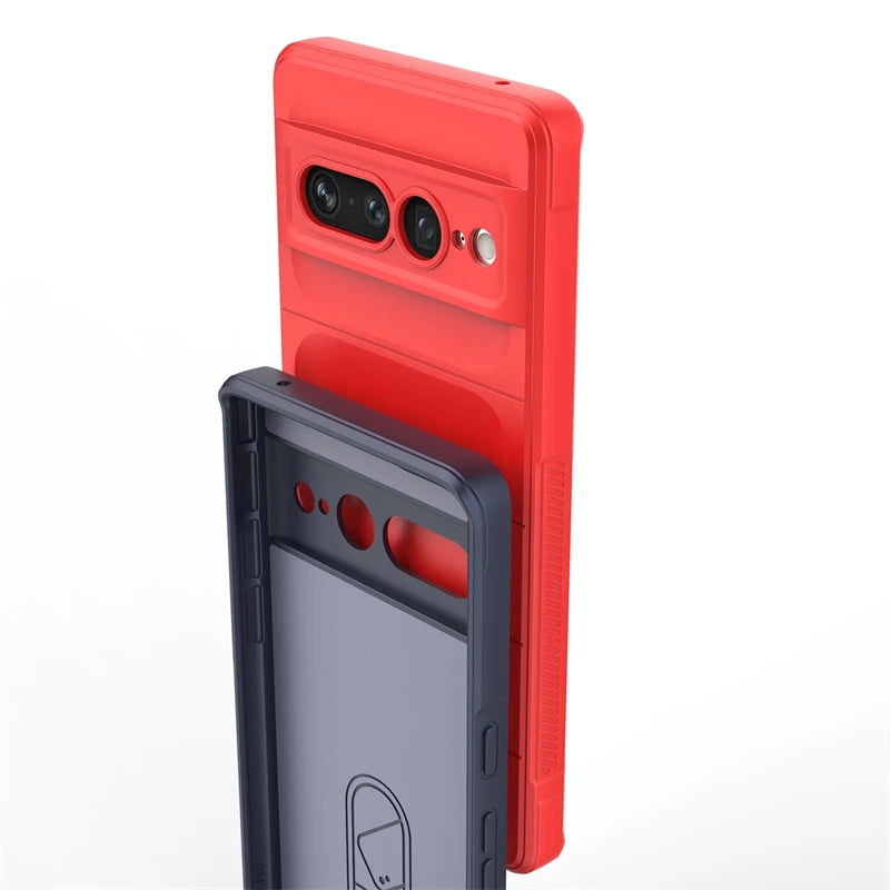 For Google Pixel 7 Pro Case For Google Pixel 7 Pro 6A Capas Soft TPU Shockproof Lens Protective Fundas Google Pixel 7 8 Pro 7A