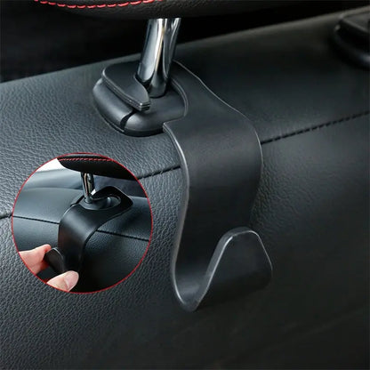 Universal Car Seat Headrest Hook For Auto Back Seat Storage Organizer Hanger Storage Holder For Handbag Purse Bags Clothes Coats