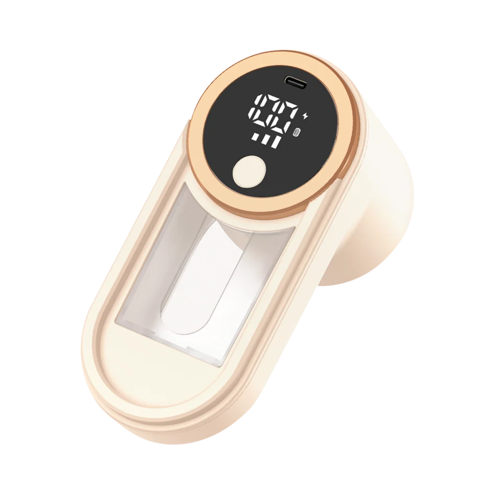 ﻿  Lint Remover for Clothing 3 Speeds LED Digital Electric Pellet Fluff Remover  Rechargeable Fuzz Fabric Shaver Sweater Hair