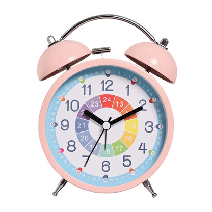 1pc student-only bedroom table alarm clock; 3-inch early education small alarm clock; Room/home décor