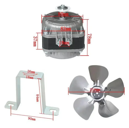 25W 35W 40W 60W 75W 100W motor for refrigerator cooling and condensation use freezer condenser fan motor