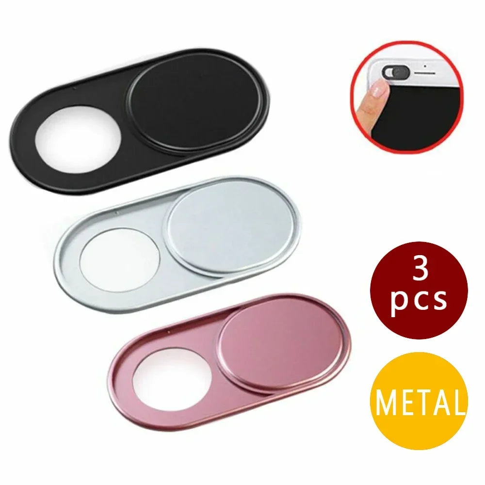 3PCS Phone Laptop PC Camera Cover Antispy Webcam Privacy Protector Privacy Protection Slide Shutter Shield For IMac For Ipad