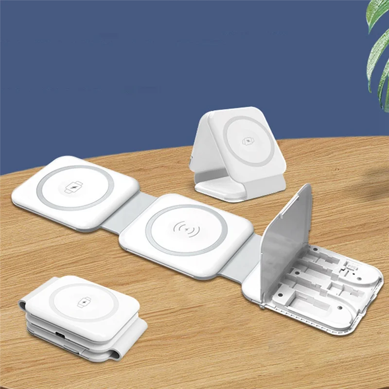 Especial 15W 10-In-1 Fast Charging Dock Station Wireless Charger For Iphone 14 13 12 Pro Max 8 7 Fast Charging Dock Station Whit