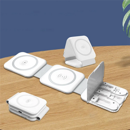 Especial 15W 10-In-1 Fast Charging Dock Station Wireless Charger For Iphone 14 13 12 Pro Max 8 7 Fast Charging Dock Station Whit