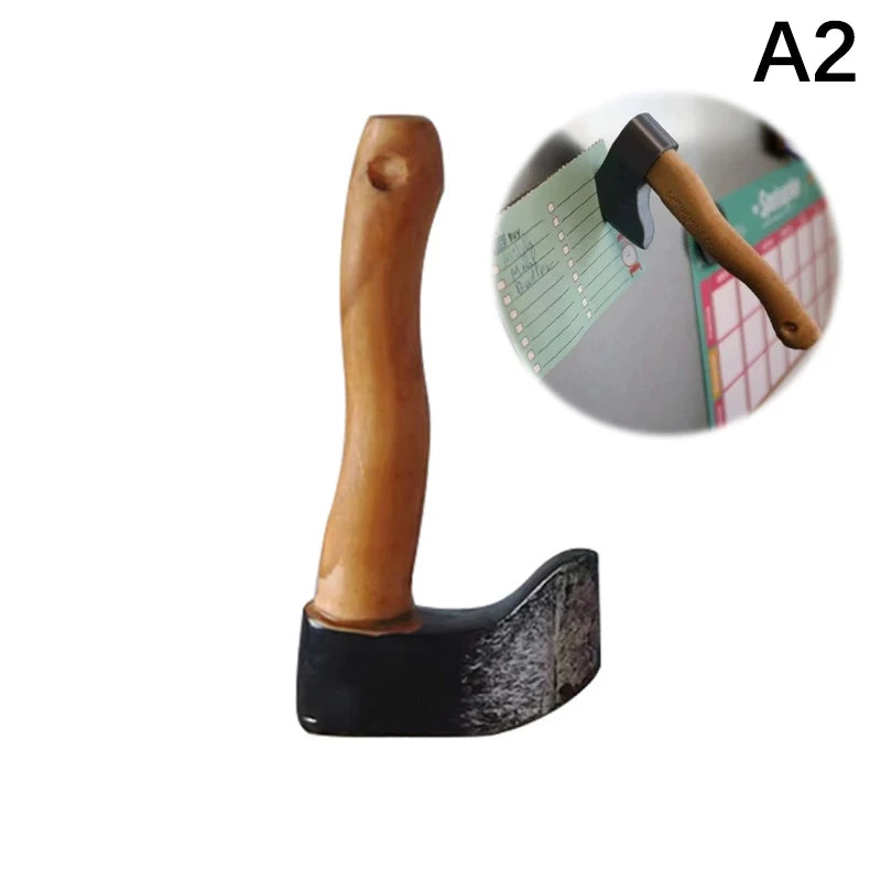 Funny Knife Magnetic Fridge Stickers 3D Fun Axe Fridge Magnet Novelty Home Decor Gifts Eye-Catching Fridge For Iron Surface