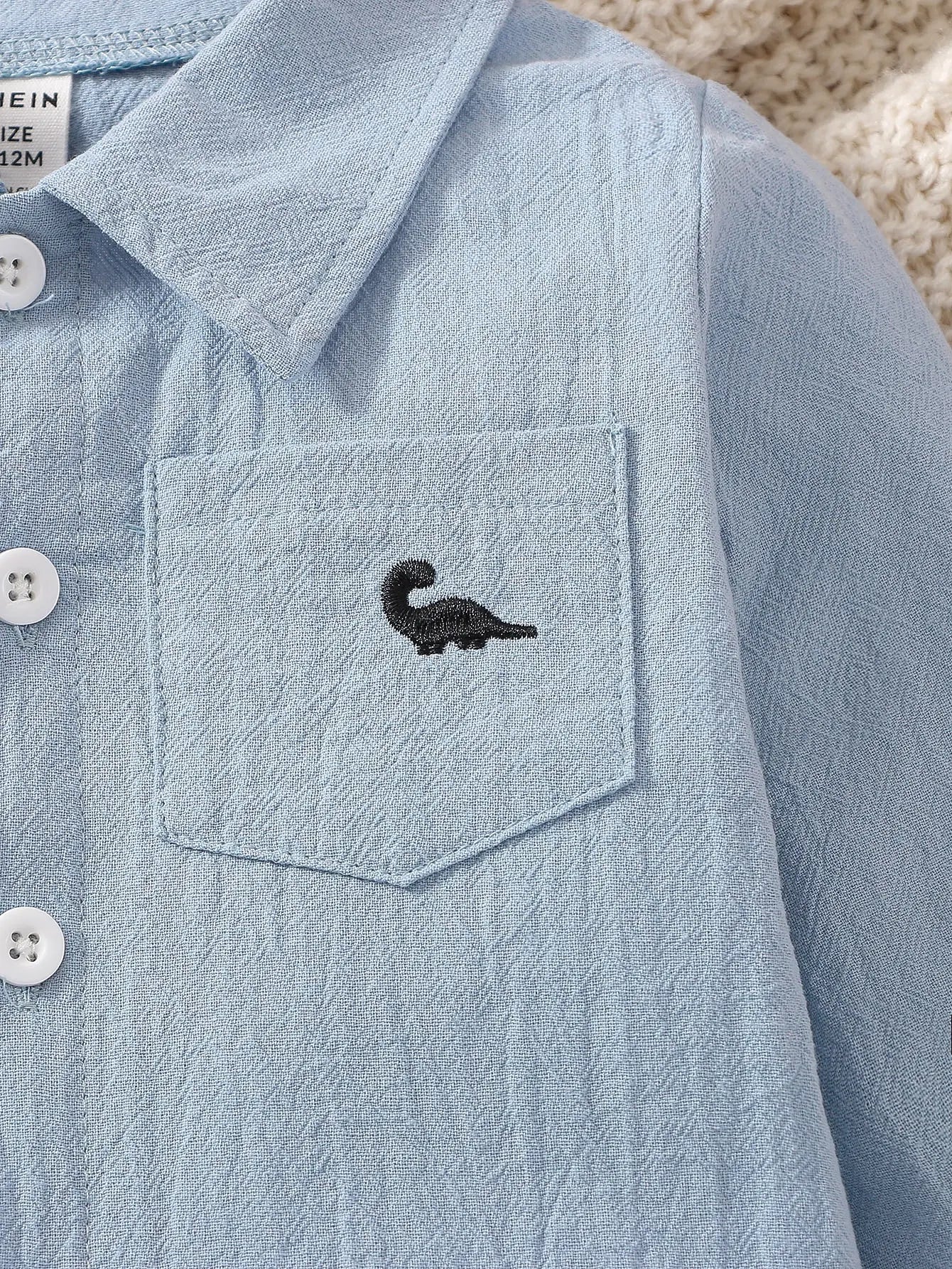 In Autumn For Newborn Baby Boys There Are Long-Sleeved Shirts Solid-Colored Tops Simple Casual Comfortable And Soft Shirts