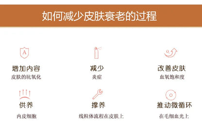 Double Roller Ball Eye Cream Massage Stick Facial Massager Lift Import Eye Care Tool Under-Eye Puffiness And Wrinkle Reduction