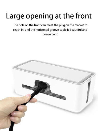 Household Socket Board Organizer Box, Multi-Functional Cable Management Box, Data Cable, Multi-Purpose Organizer And Finishing