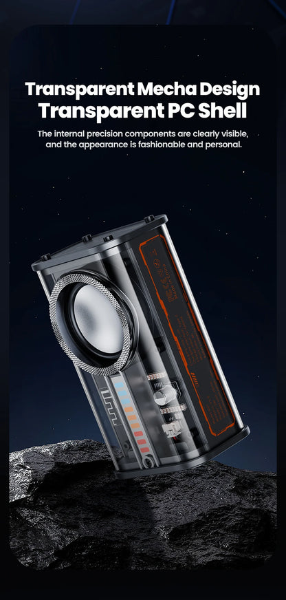 Toocki K07 Portable Bluetooth 5.0 Speaker Stereo Surround Wireless Bluetooth Speakers Dazzling Lighting Audio Player Loudspeaker