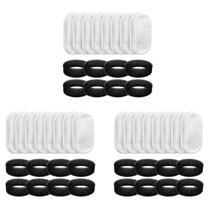 A19F-24X Cat Water Fountain Filters For 108Oz/3.2L And 67Oz/2L Adjustable Water Flow Pet Water Fountain,Cat Water Fountain