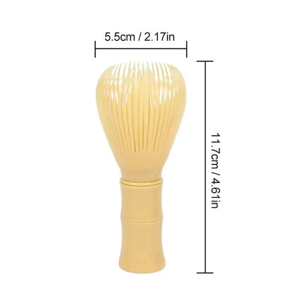 Matcha Green Tea Brushes Traditional Matcha Whisk Reusable Resin Matcha Whisk Chasen Dishwasher Safe Matcha Stirrer