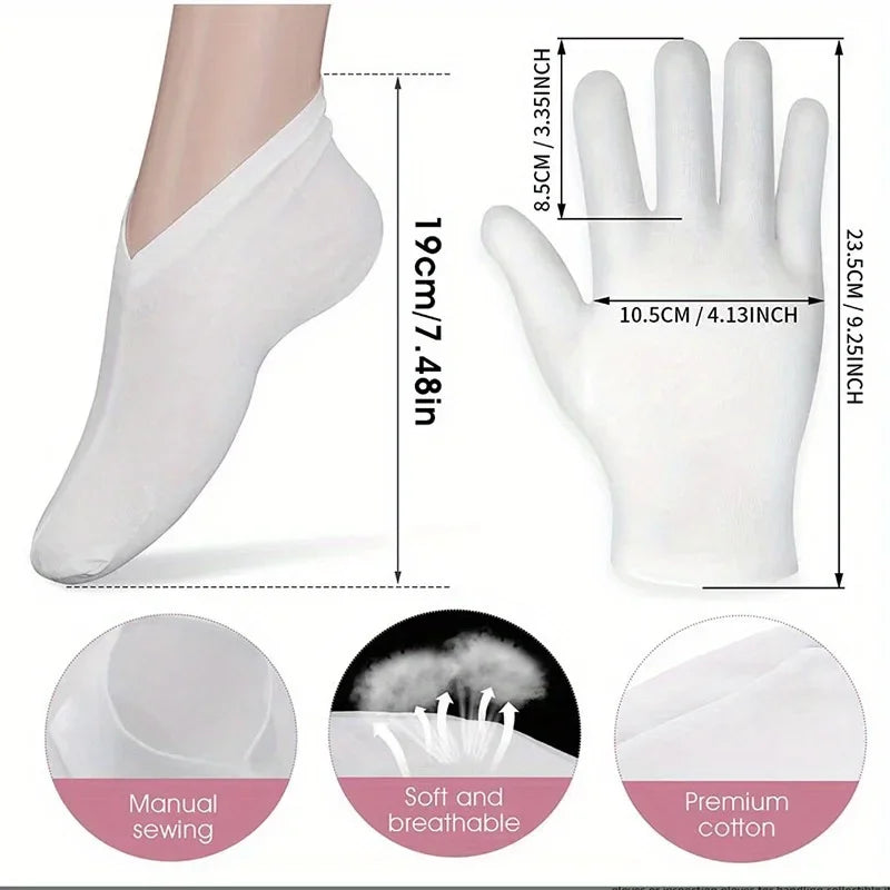 Touch Screen Moisturizing Gloves Moisturizing Socks Hand Exfoliating Cracked Dead Skin Remover Foot Care Tools