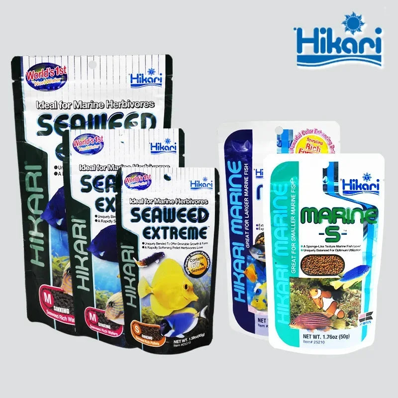 Seawater Feed Fish Food Seawater Fish Food Hikarii Vegetarian Sponge Intestinal Probiotics Seawater Fish Food