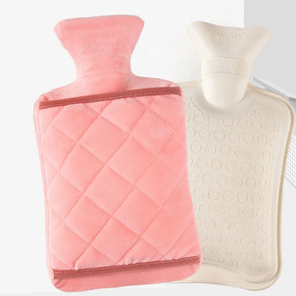 1PC Hot Water Bottle 1000ml Water Filled Winter Hot Water Bag Hand and Foot Thermos Hot Water Bottle Hot Water Accessories