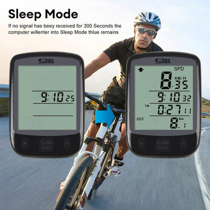 Cycling Computer Waterproof Bicycle Odometer Digital LCD Display Wired Cycling Computer Speed Calorie Test Cycling Computer